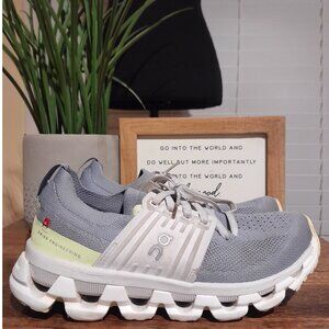 Women's On Running Athletic Shoes sz 6 Gray COSMETIC WEAR